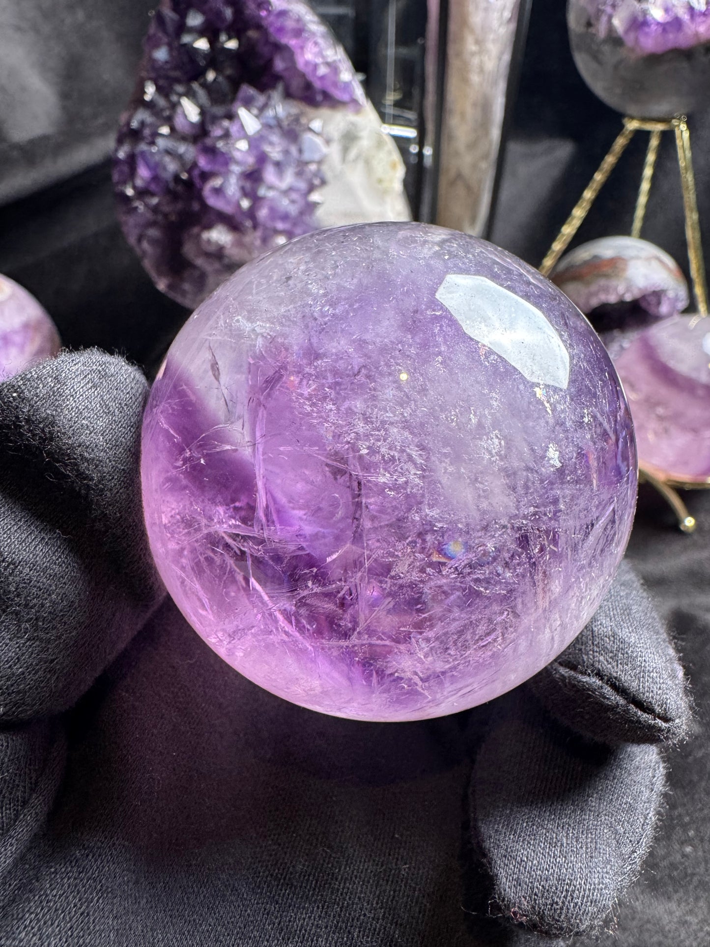 Brazilian Amethyst Sphere