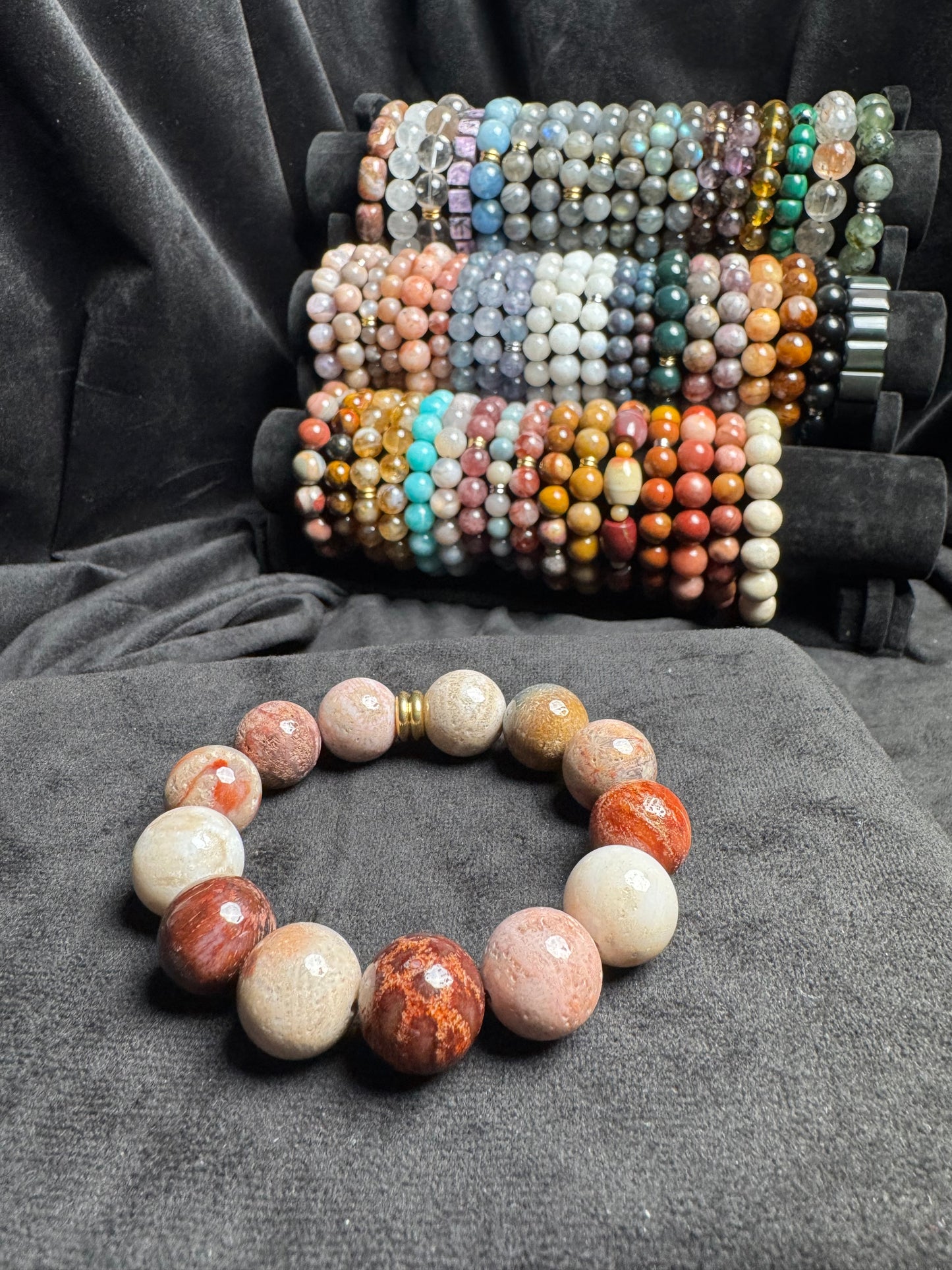 Coral Jasper Bracelet