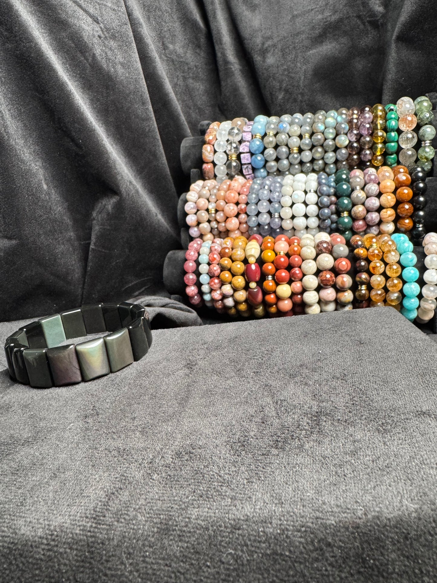 Rainbow Obsidian Bracelet