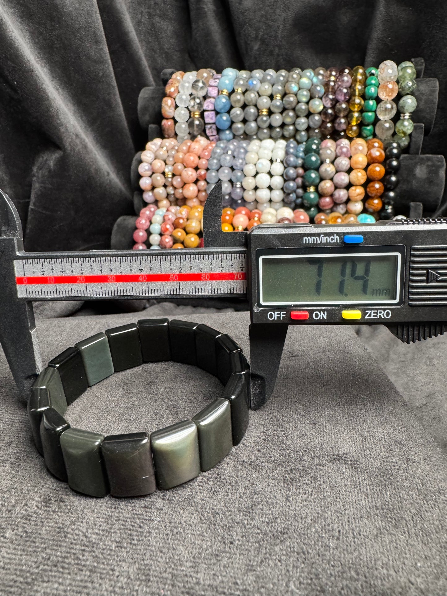 Rainbow Obsidian Bracelet