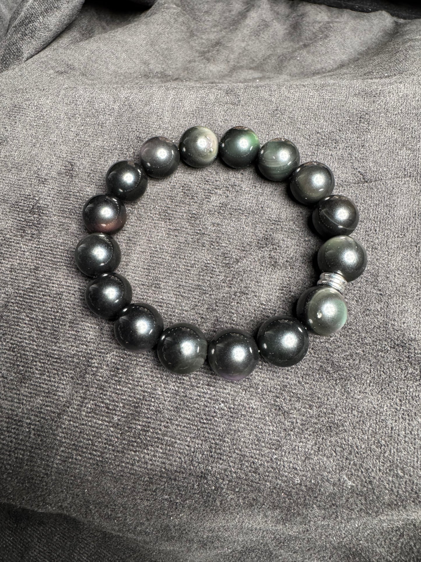 Rainbow Obsidian Bracelet