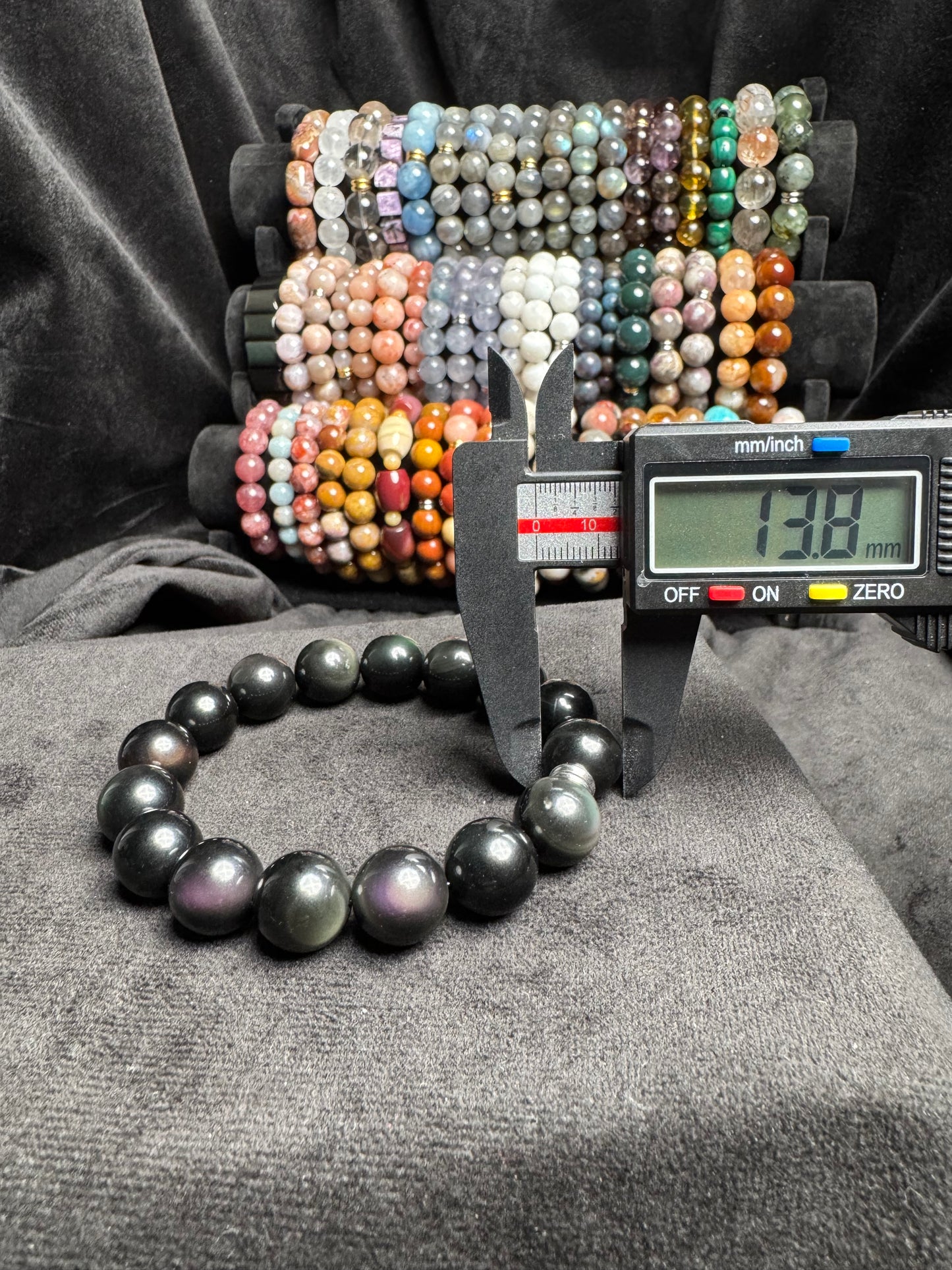 Rainbow Obsidian Bracelet