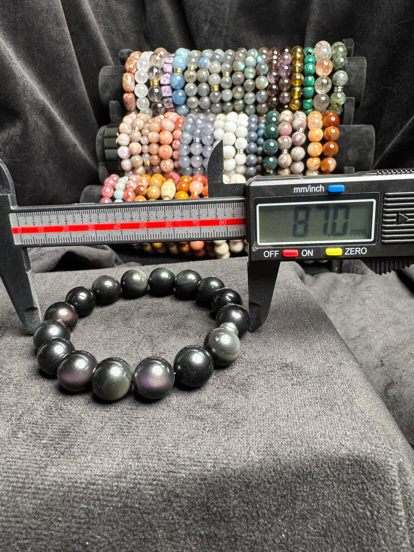 Rainbow Obsidian Bracelet
