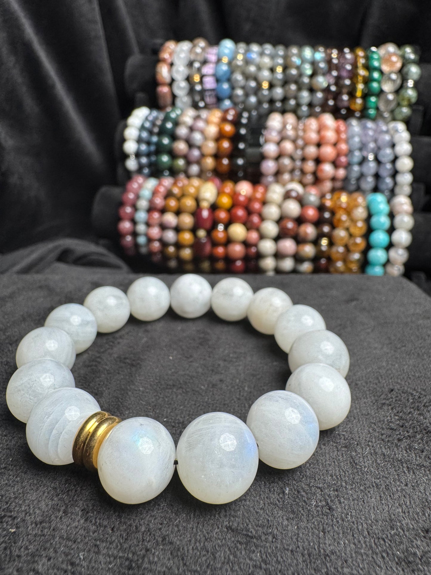 Blue Moonstone Bracelet