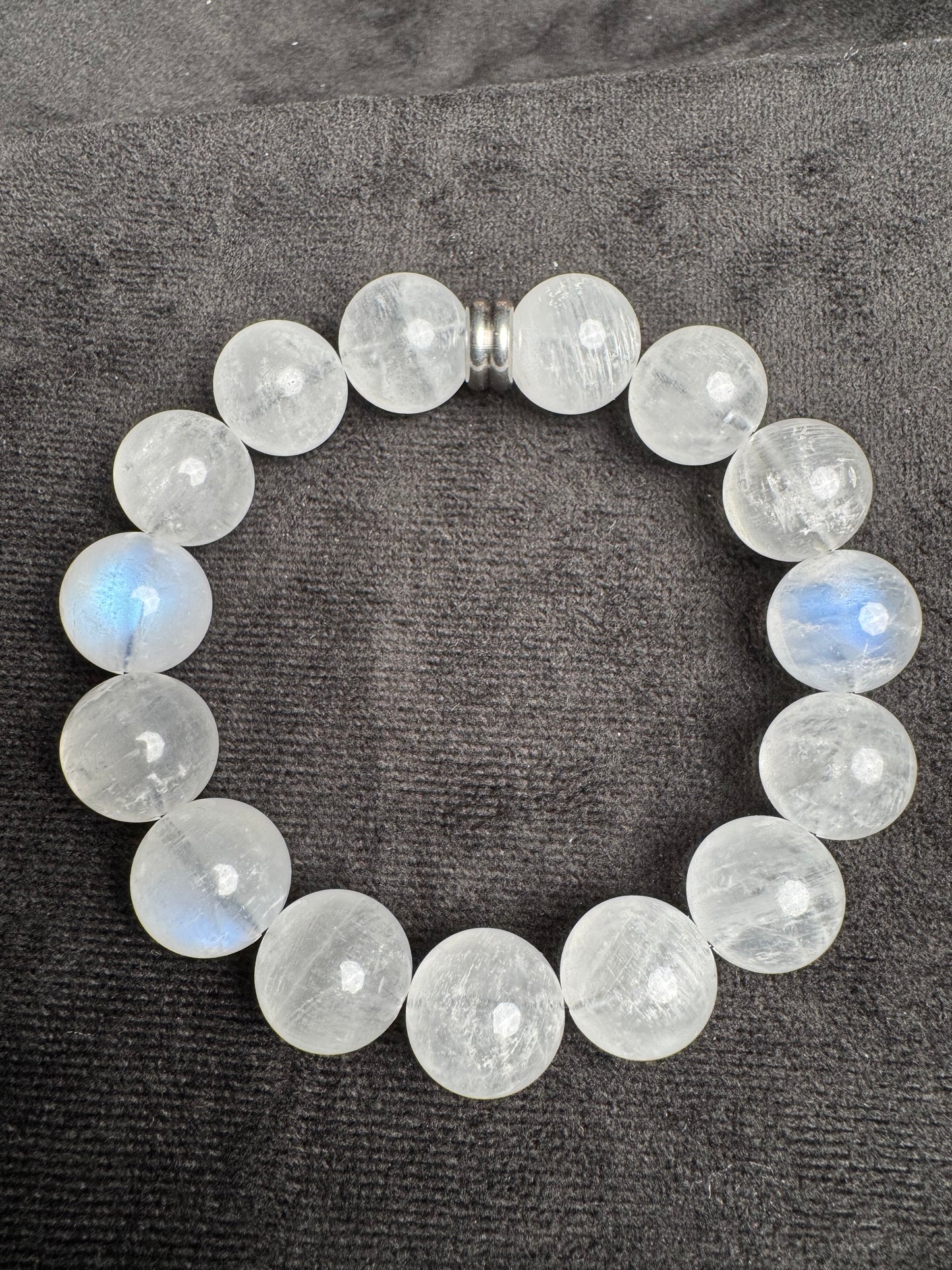 Beaded High Quality Moonstone Bracelet