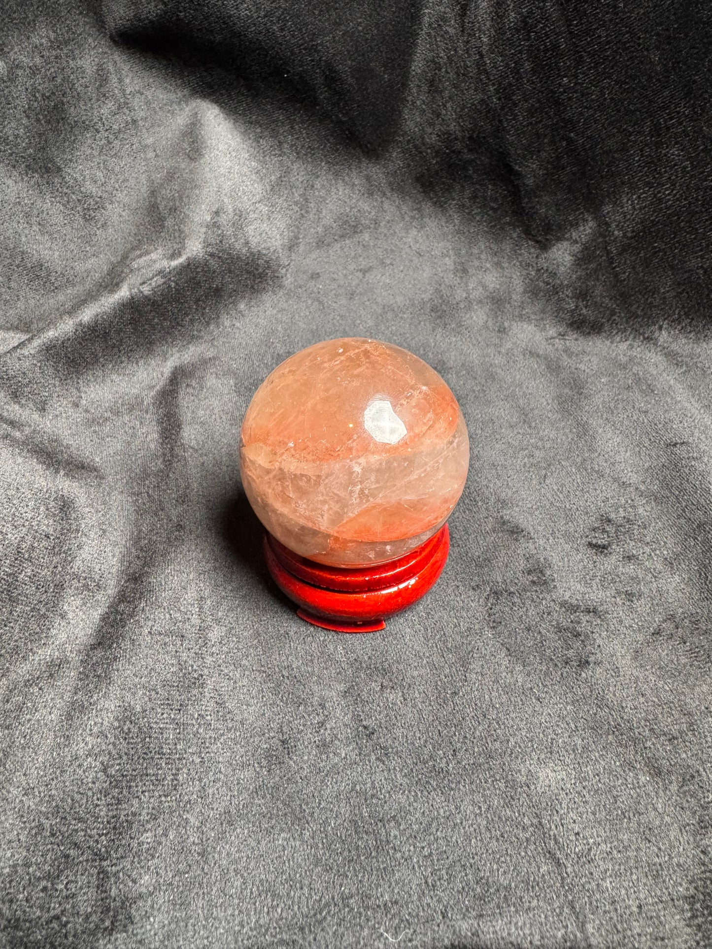Fire Quartz Sphere