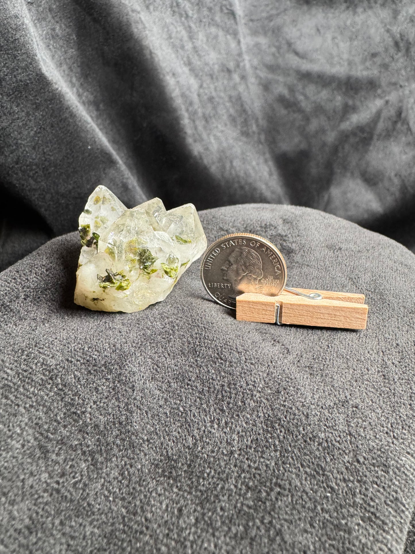 Quartz with Epidote Specimen