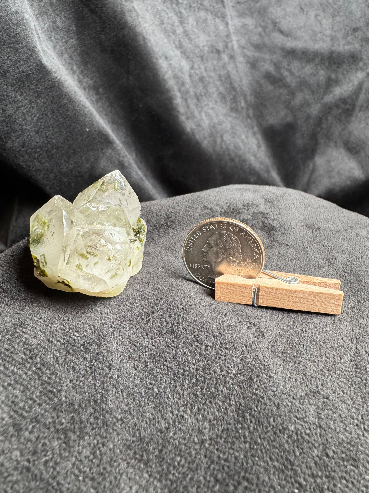 Quartz with Epidote Specimen