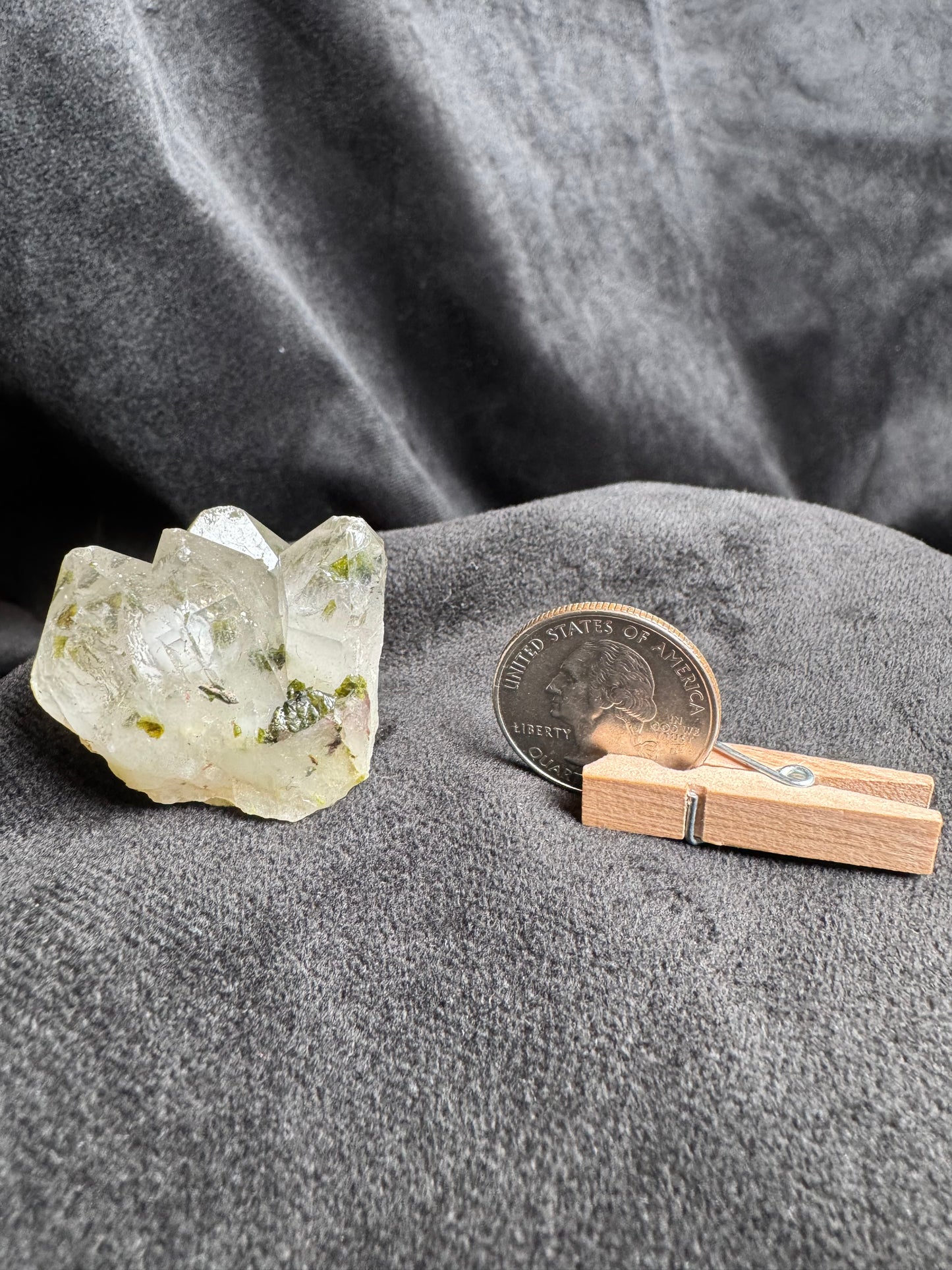 Quartz with Epidote Specimen