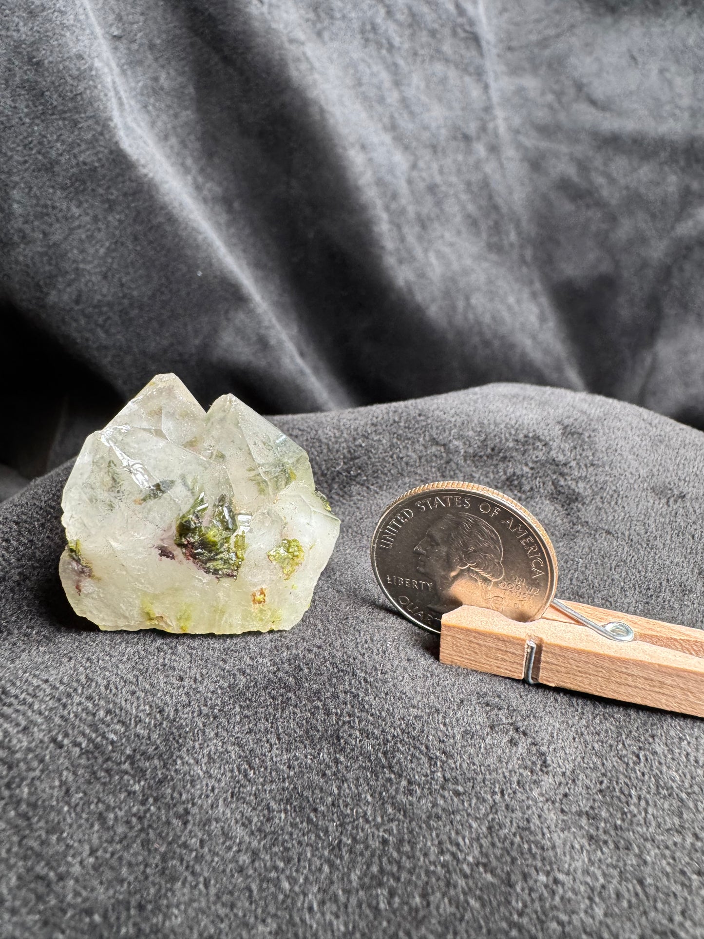 Quartz with Epidote Specimen