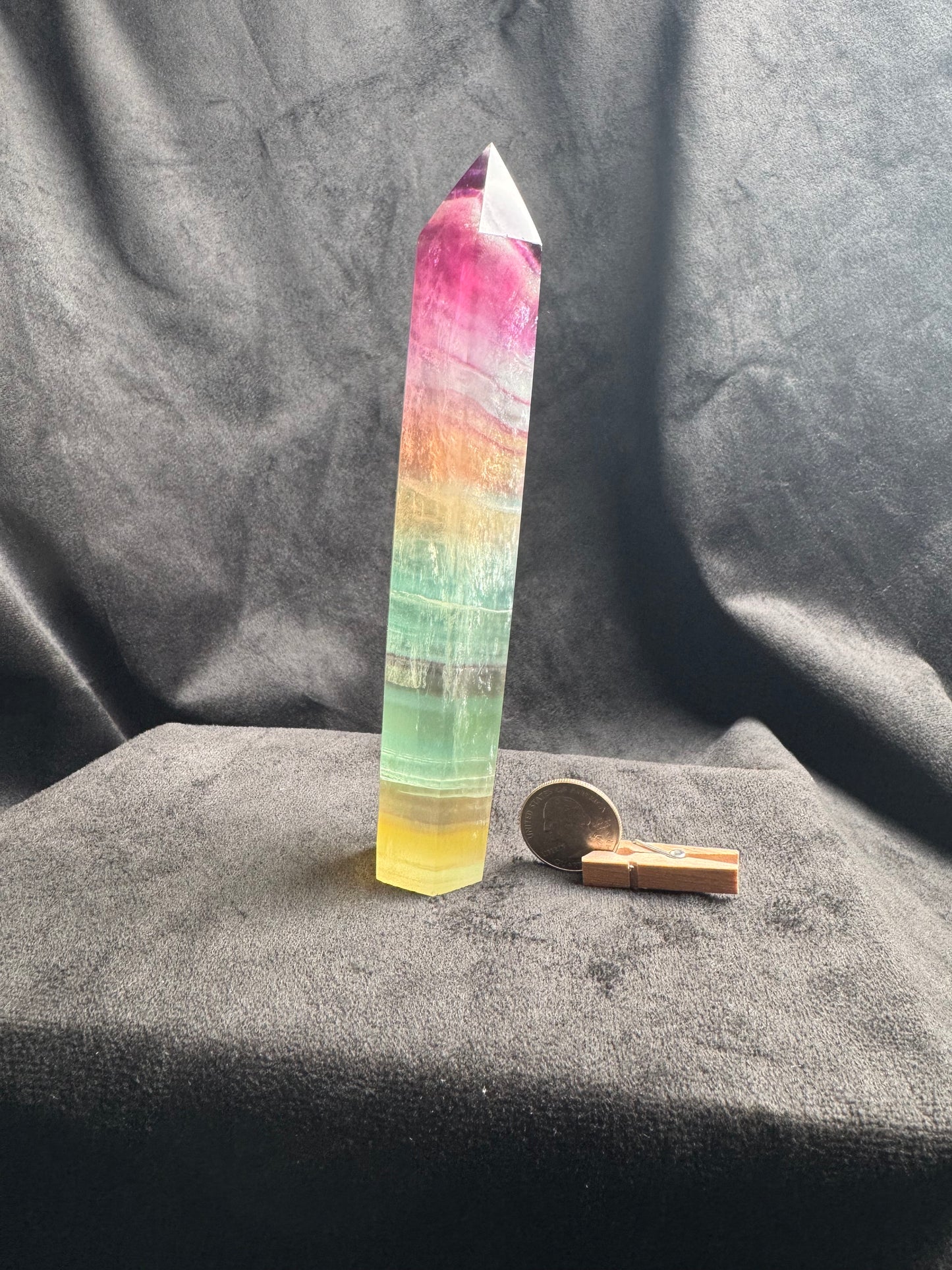 Rainbow Fluorite Tower