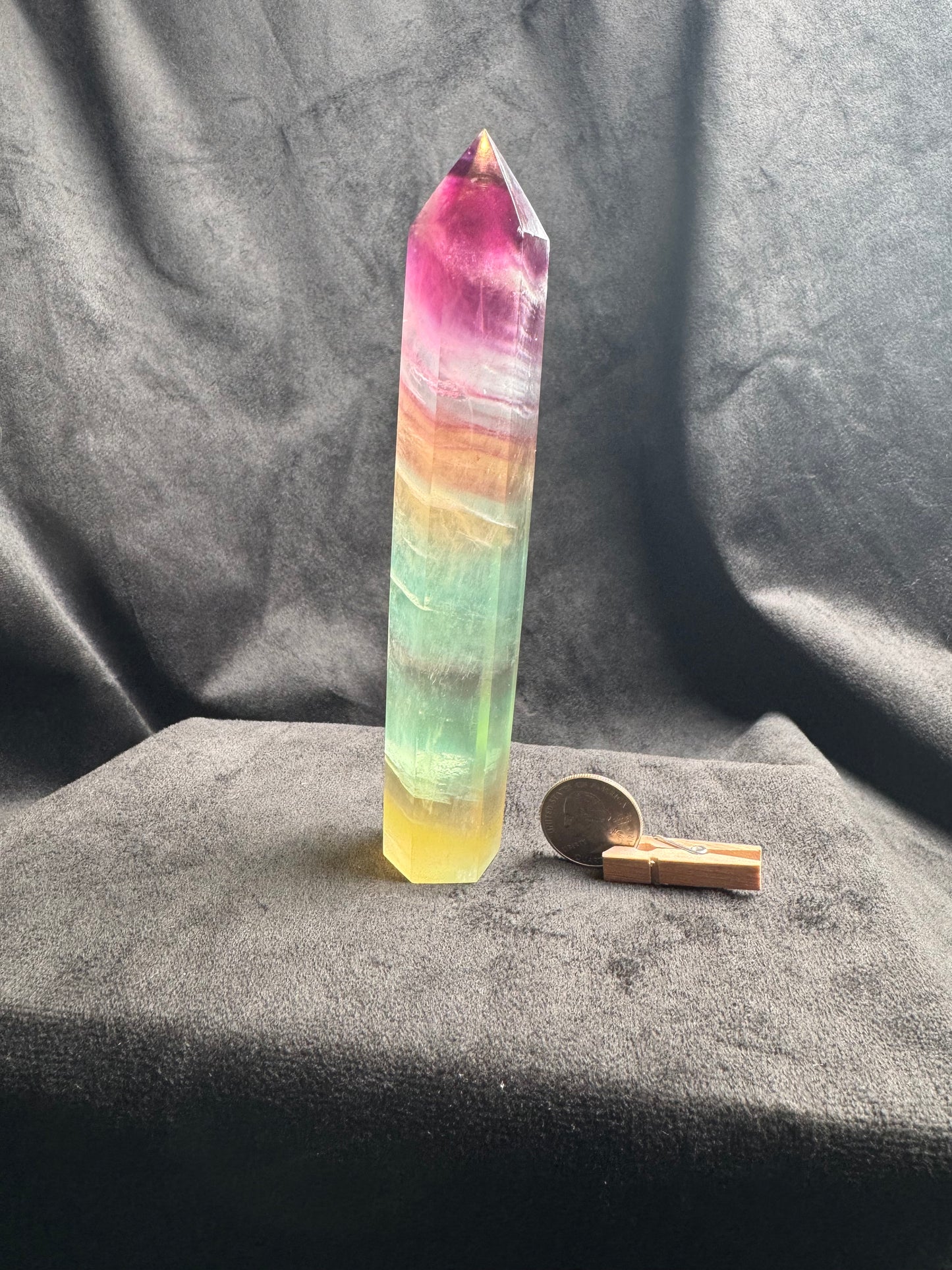 Rainbow Fluorite Tower