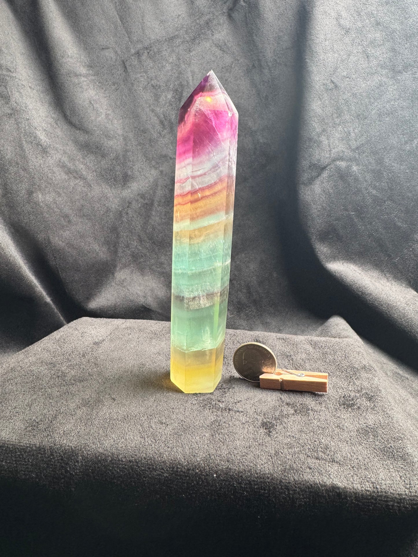 Rainbow Fluorite Tower