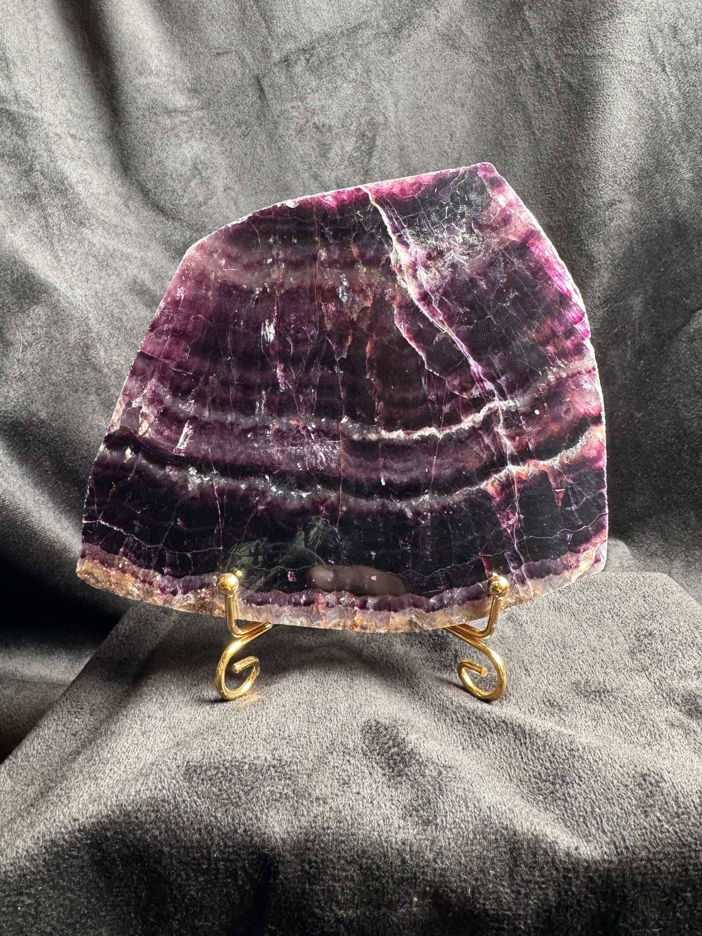 Purple Fluorite Slab