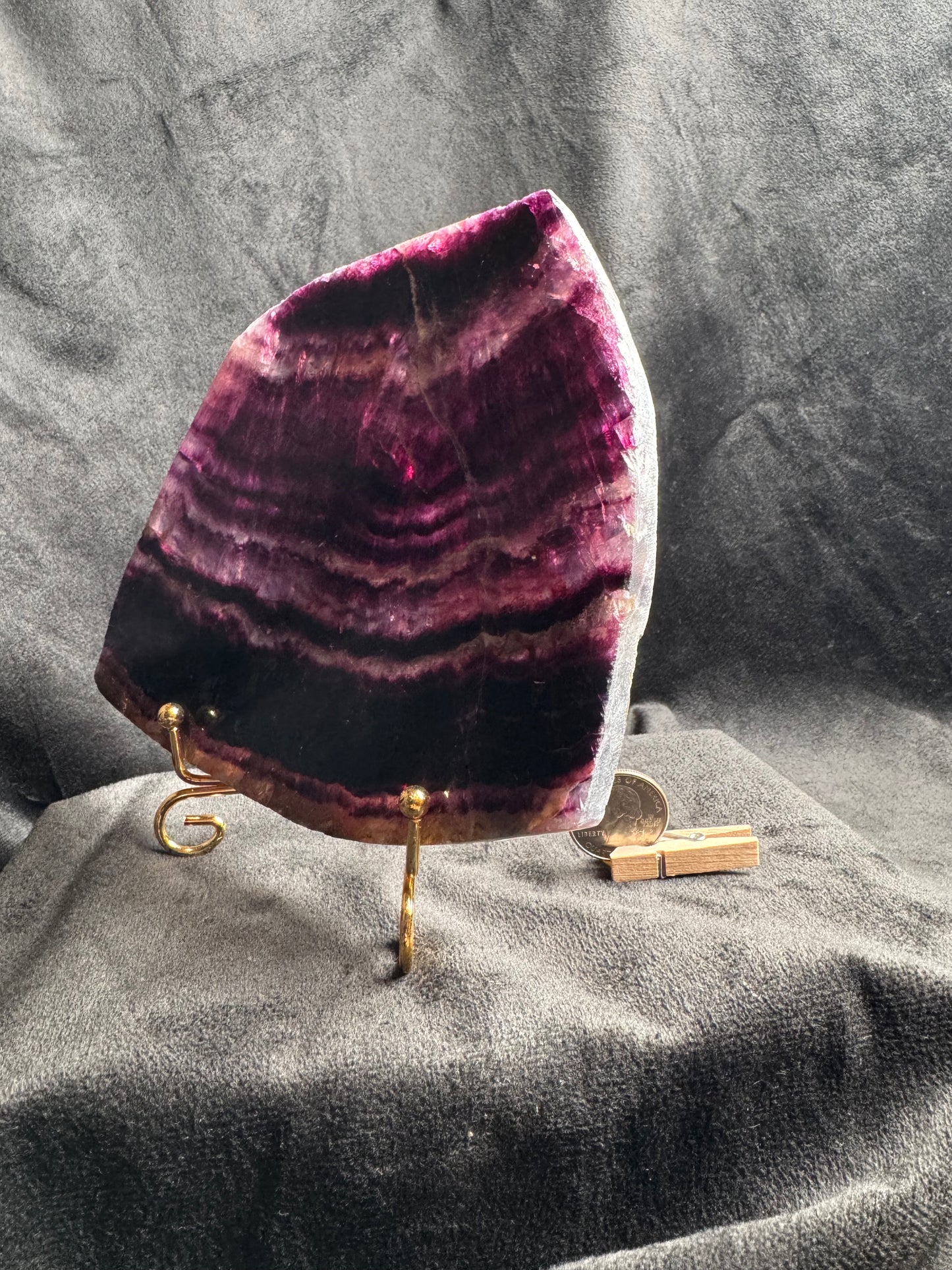 Purple Fluorite Slab