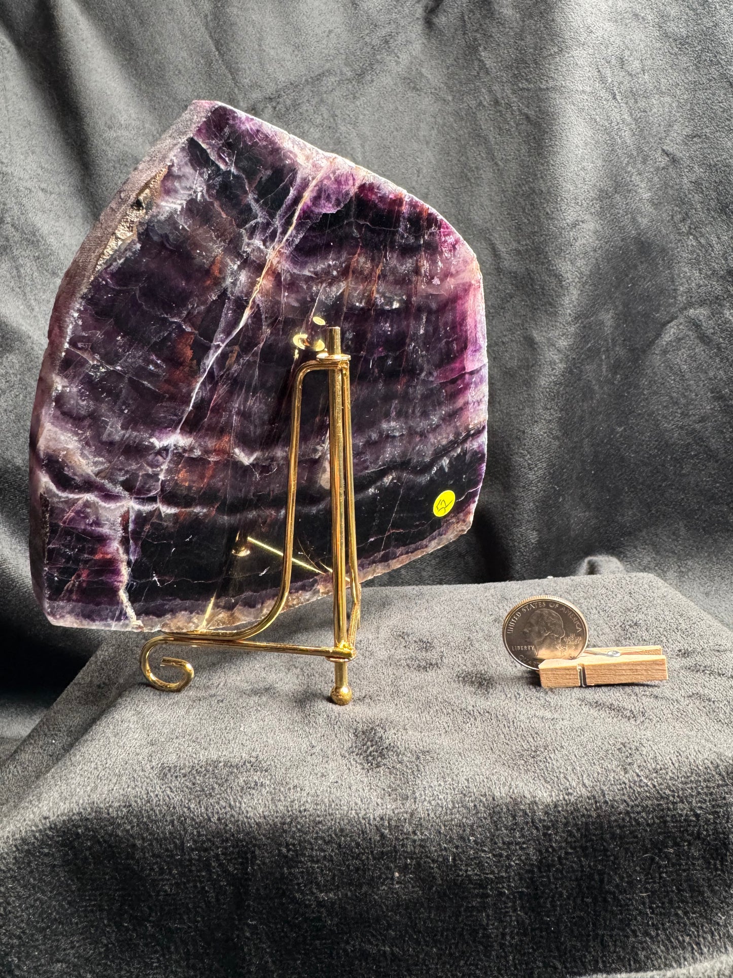 Purple Fluorite Slab