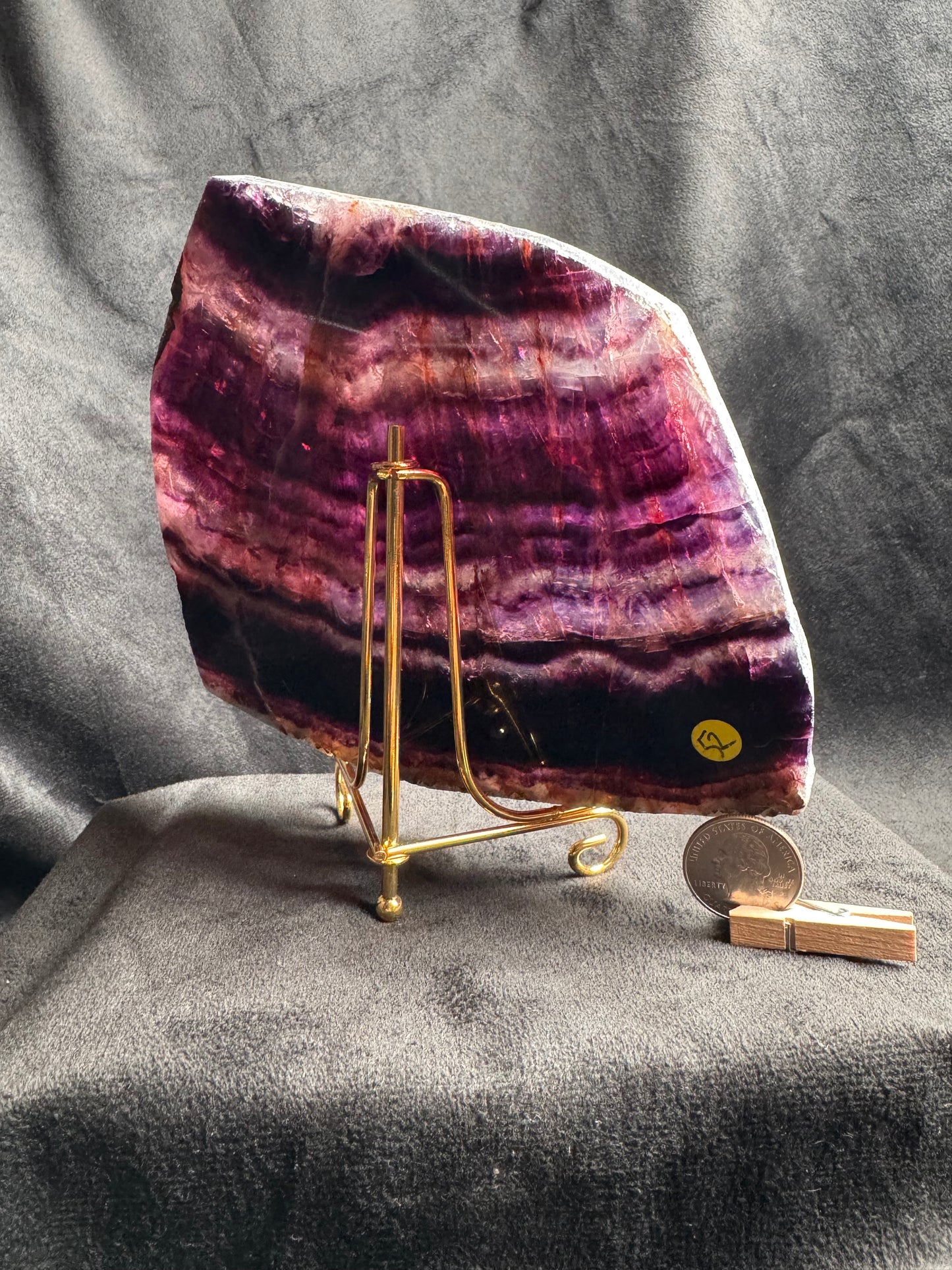 Purple Fluorite Slab