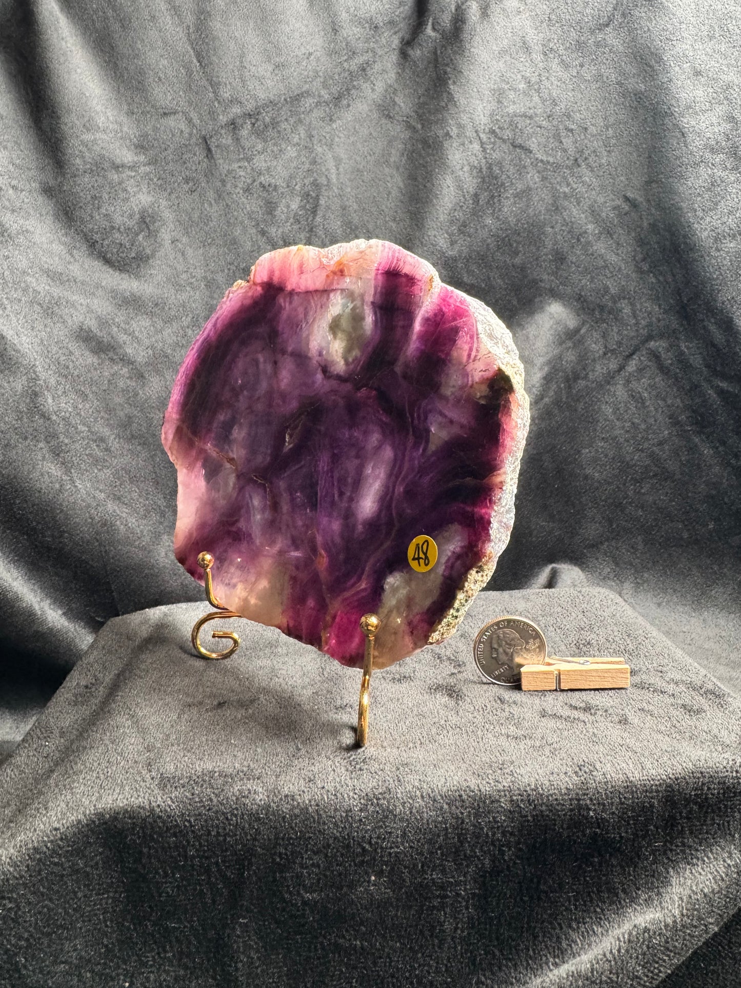 Purple Fluorite Slab