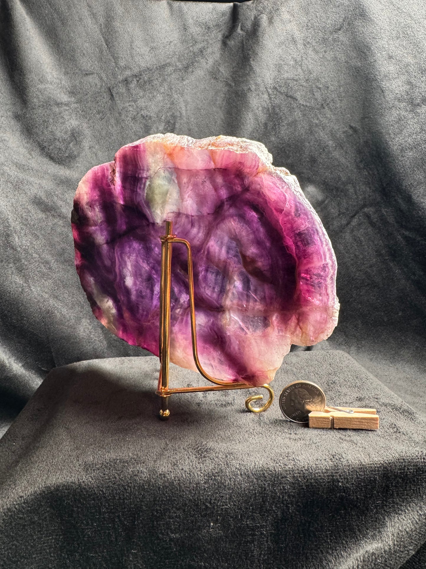 Purple Fluorite Slab