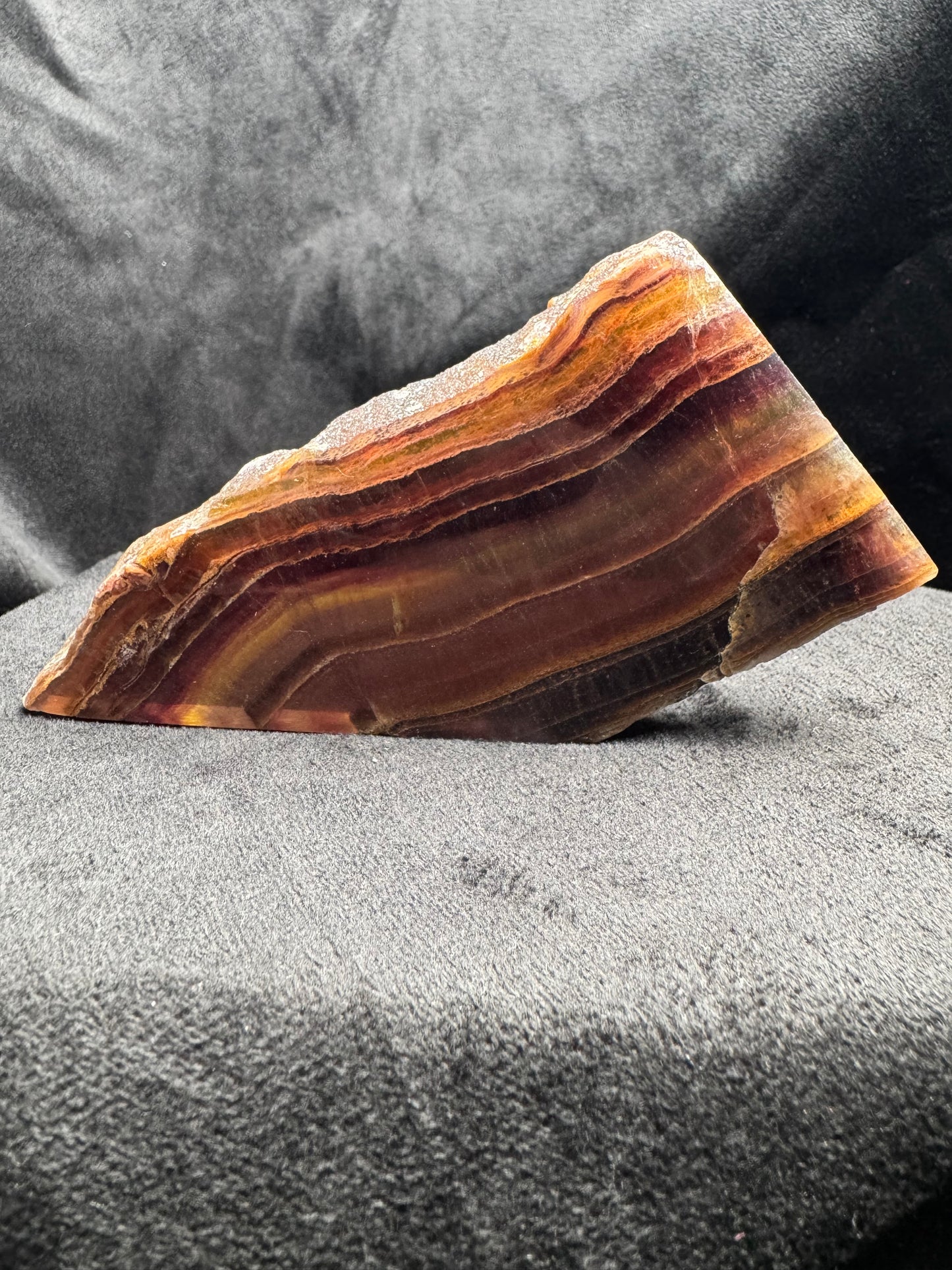 Rainbow Fluorite Slab