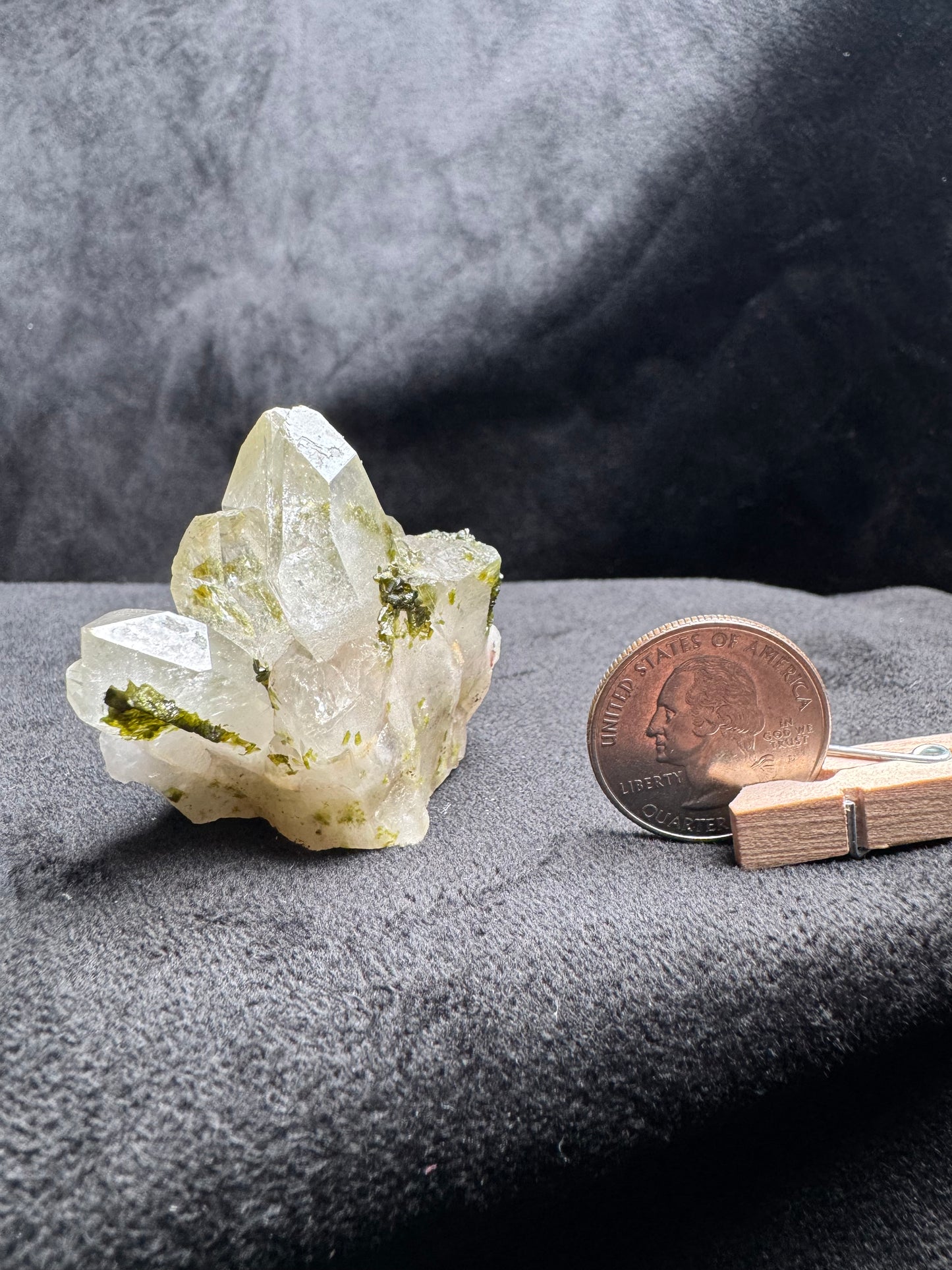 Quartz with Epidote Specimen