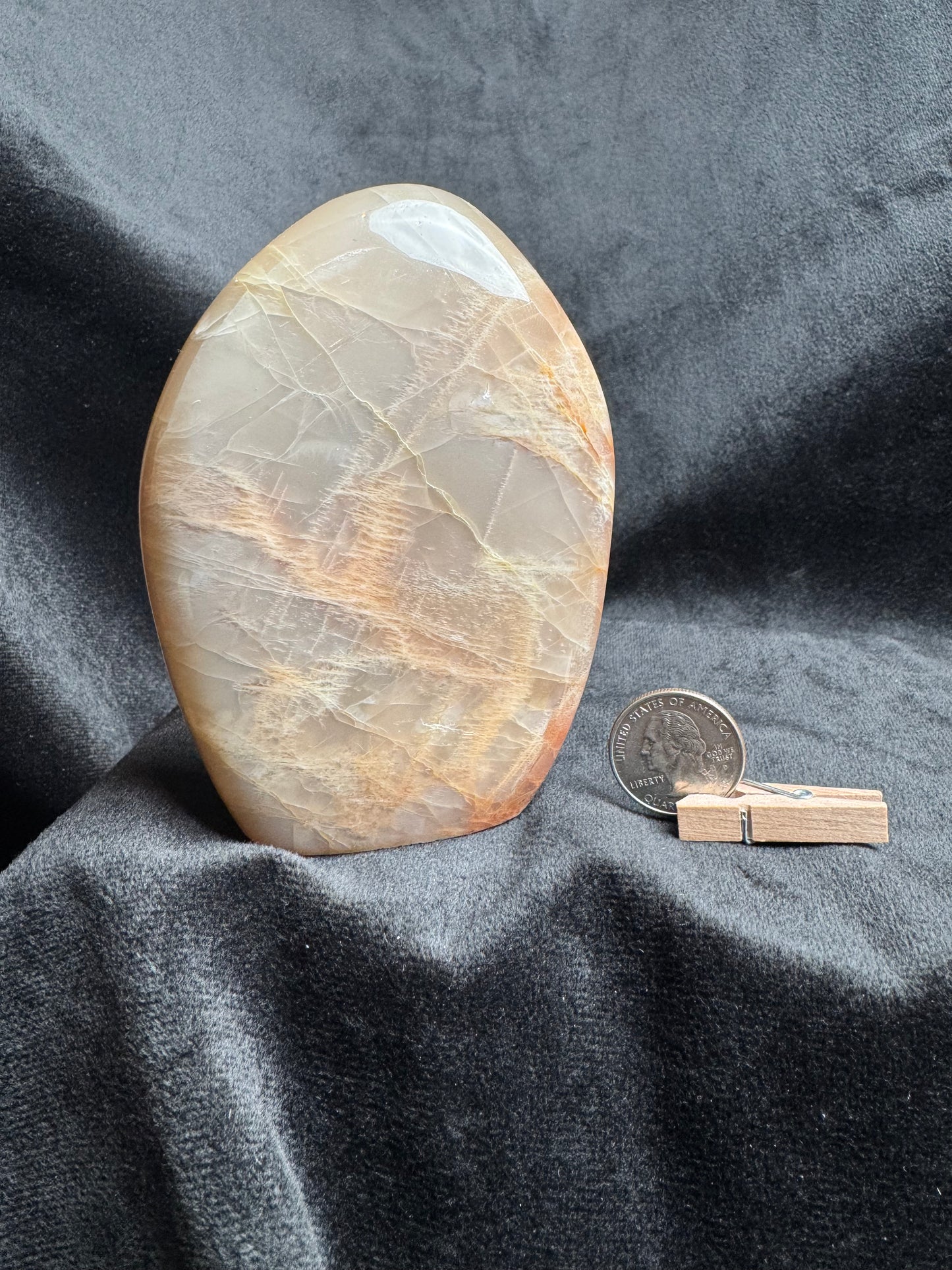 Peach Moonstone Freeform