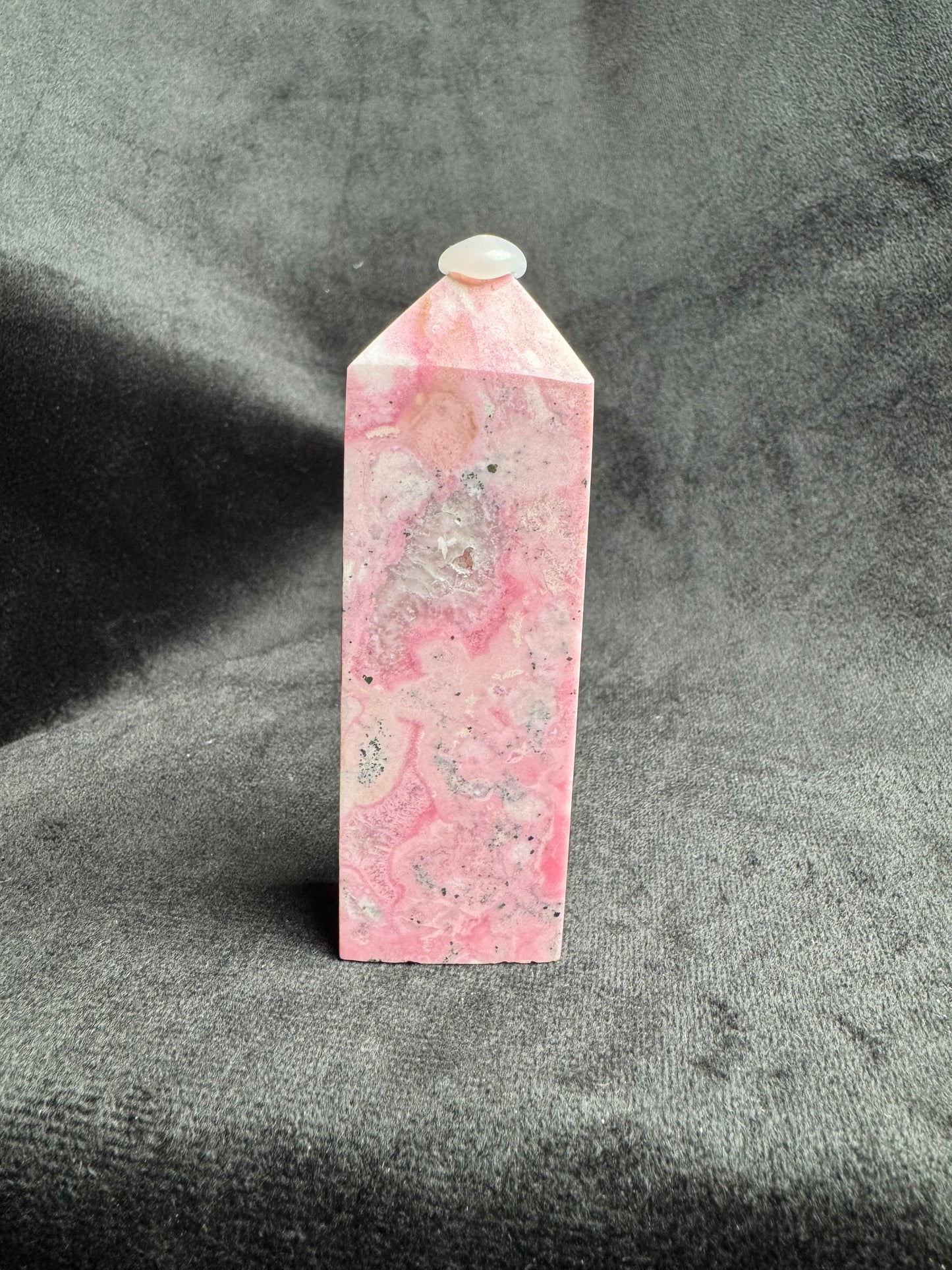 Peruvian Rhodonite Tower