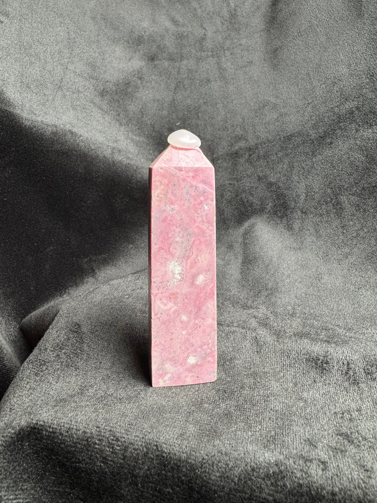 Peruvian Rhodonite Tower