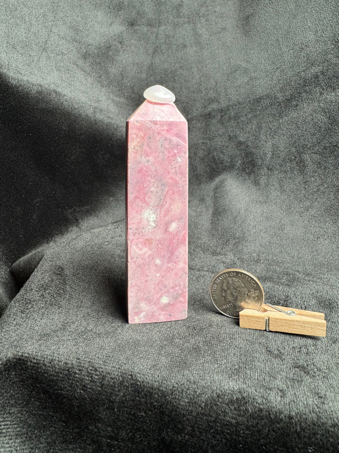 Peruvian Rhodonite Tower