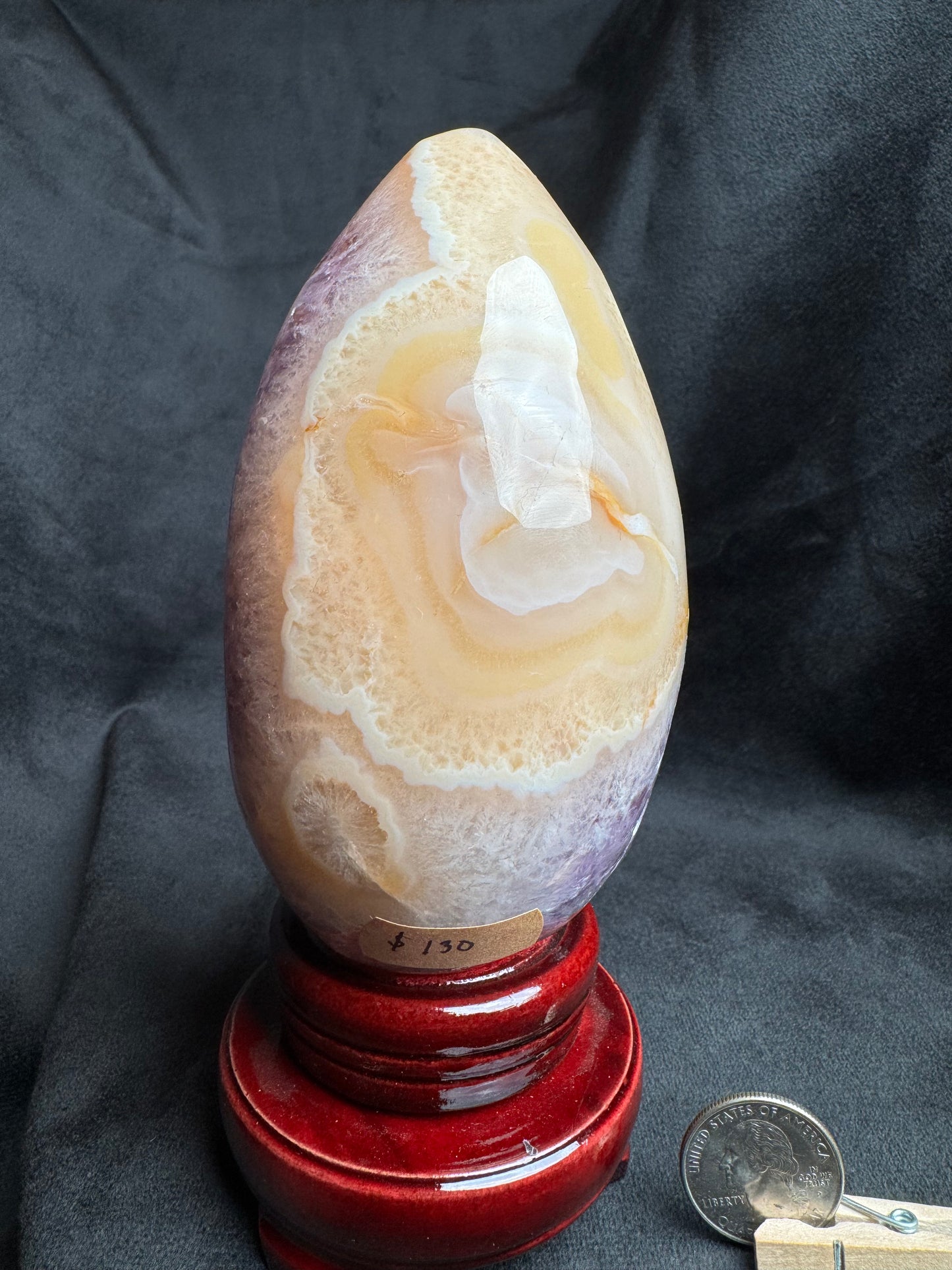 Brazilian Amethyst with Chalcedony