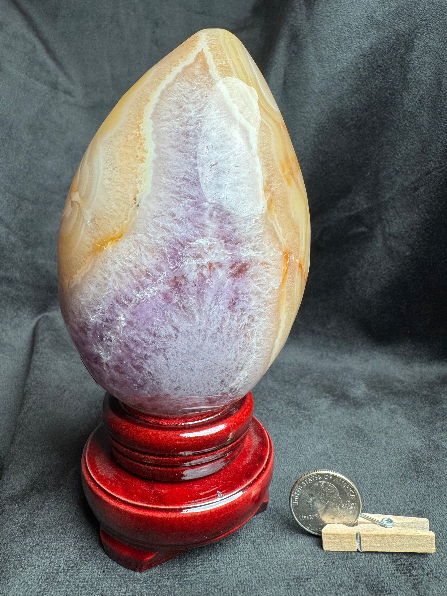 Brazilian Amethyst with Chalcedony