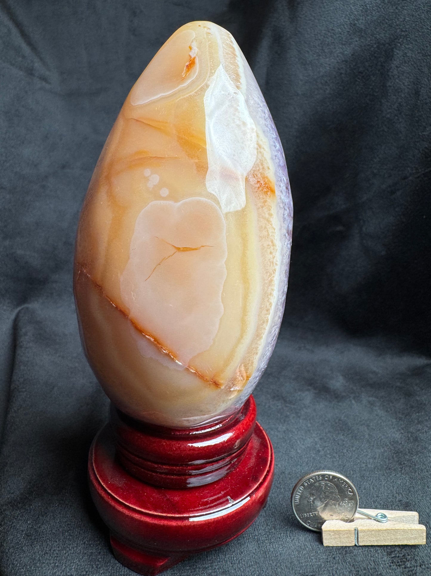 Brazilian Amethyst with Chalcedony
