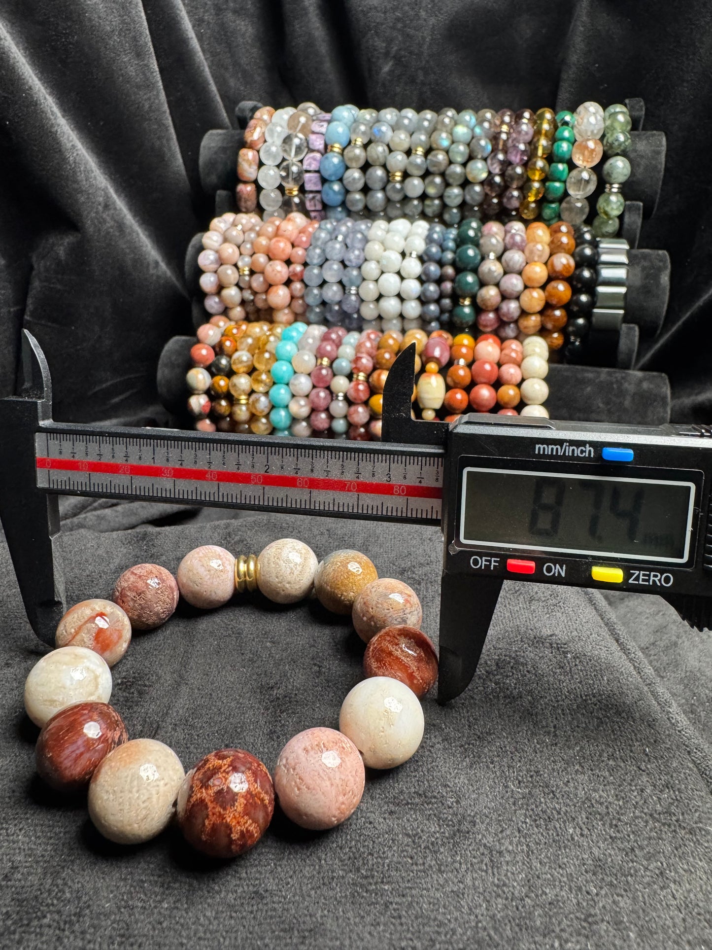 Coral Jasper Bracelet