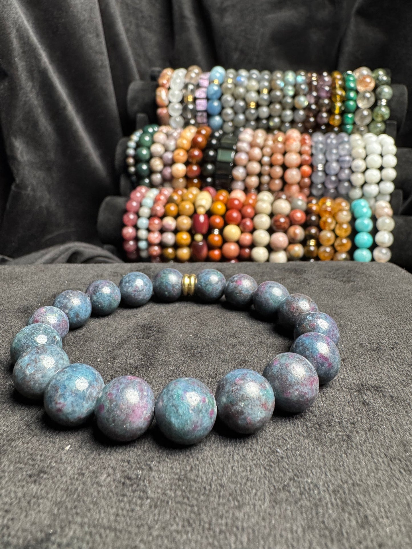 Ruby in Kyanite Bracelet