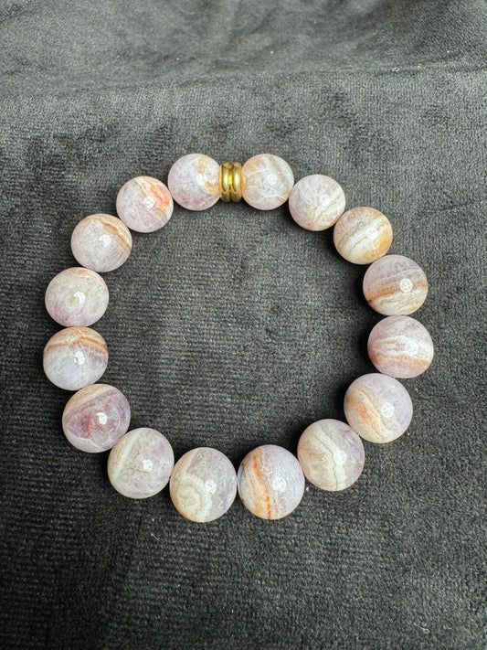 Crazy Lace Amethyst Bracelet
