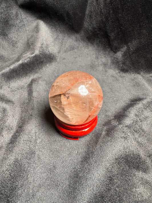 Fire Quartz Sphere