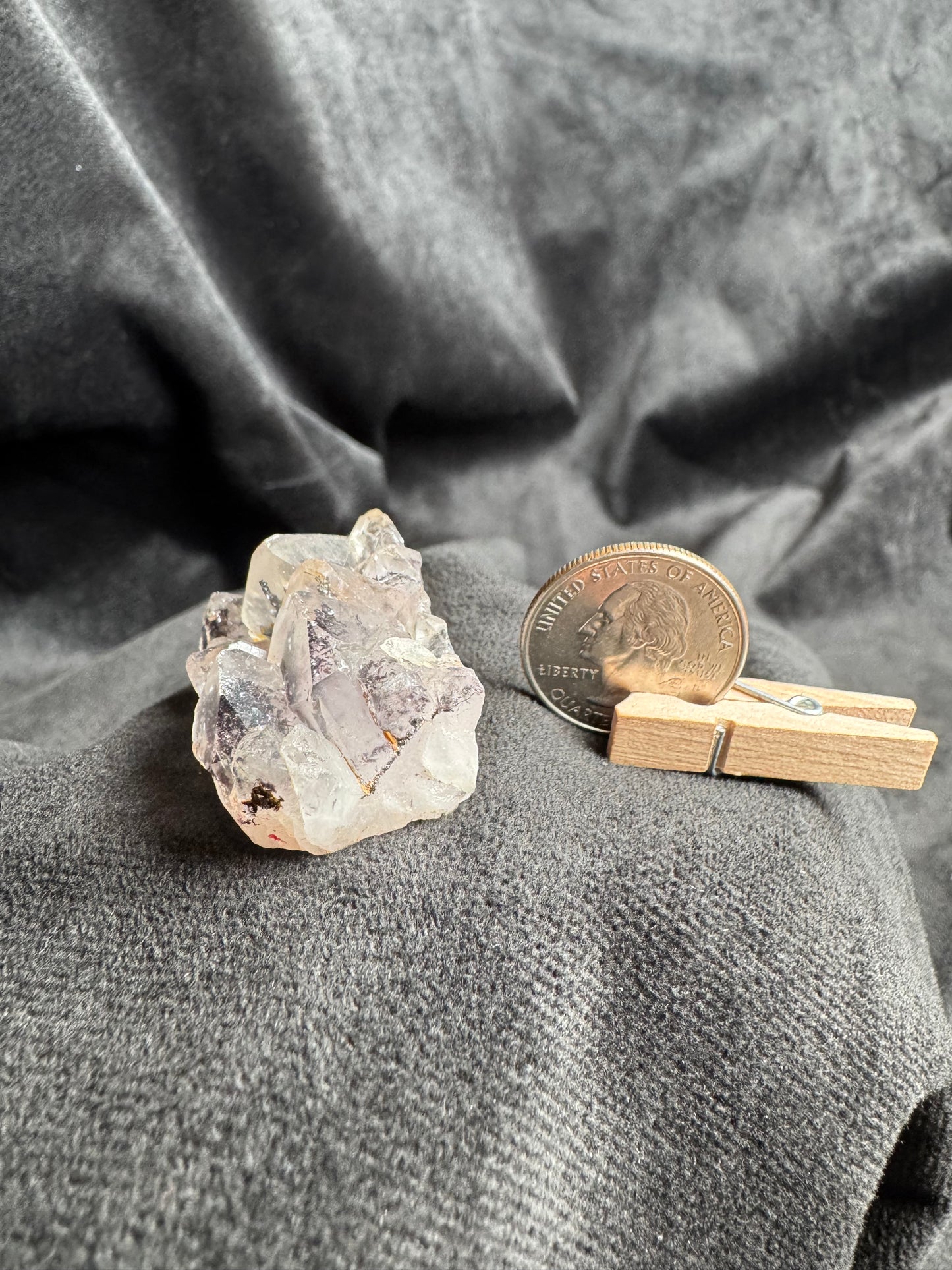 Amethyst with Epidote Specimen