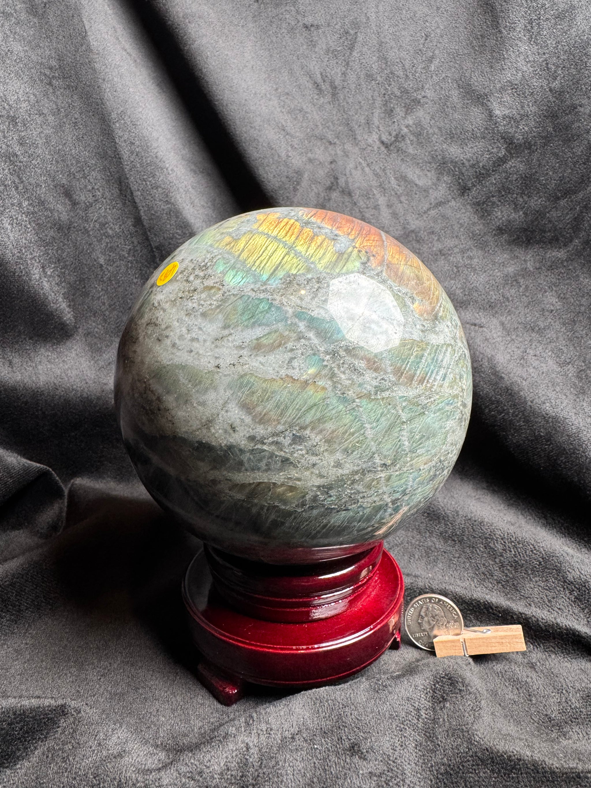 Large Labradorite Sphere