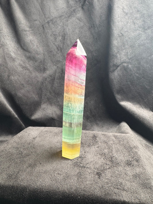 Rainbow Fluorite Tower