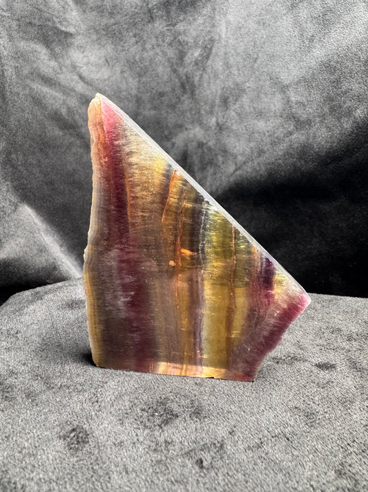 Rainbow Fluorite Slab