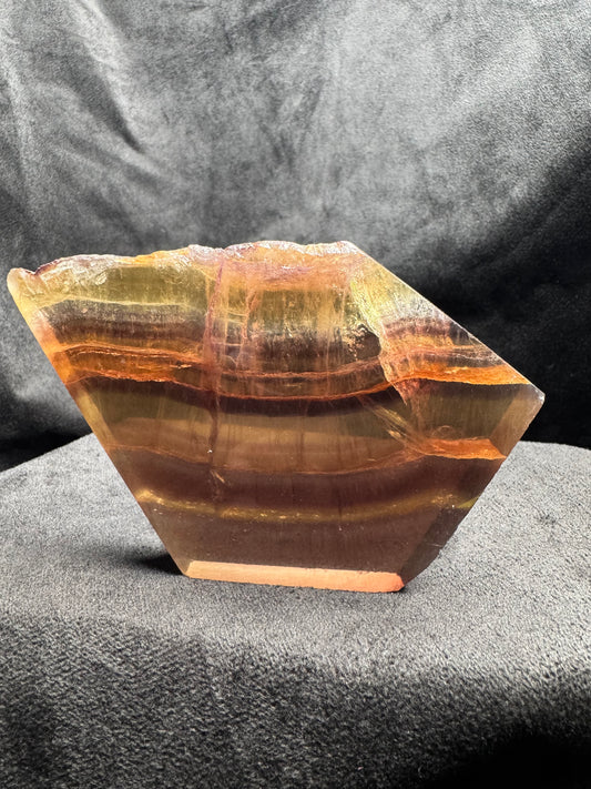 Rainbow Fluorite Slab