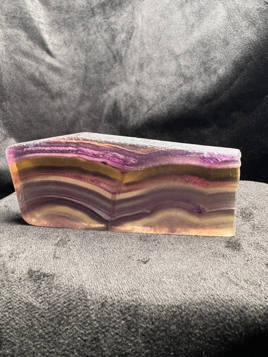 Rainbow Fluorite Slab