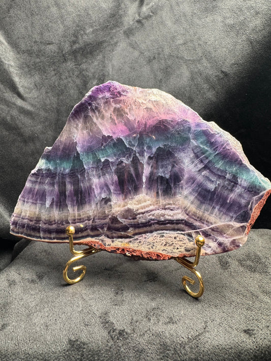 Rainbow Fluorite Slab