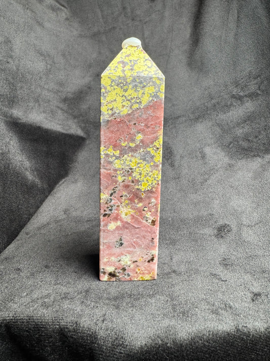 Peach Blossom Jasper Tower