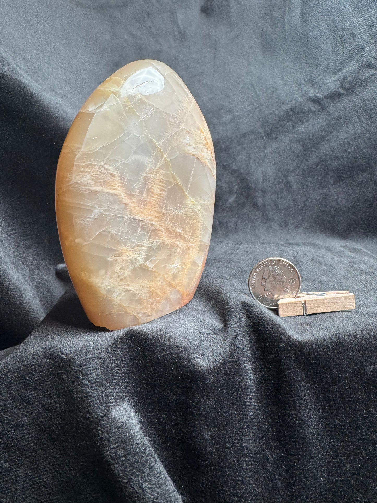 Peach Moonstone Freeform