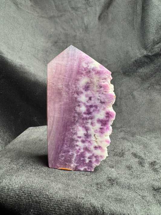 Fluorite Tower Semi Polished