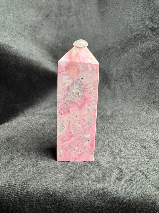 Peruvian Rhodonite Tower