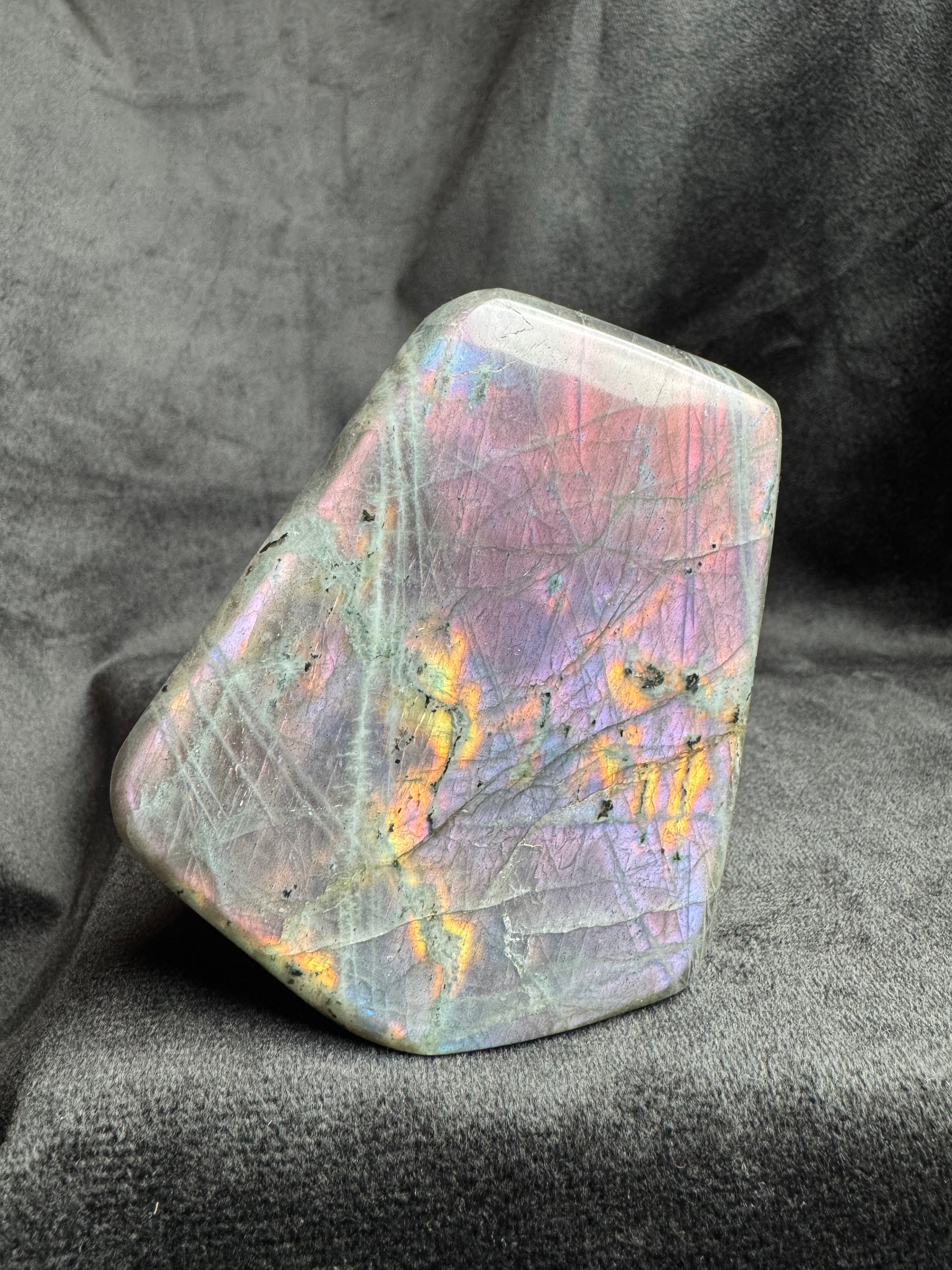Purple Flash Labradorite Freeform