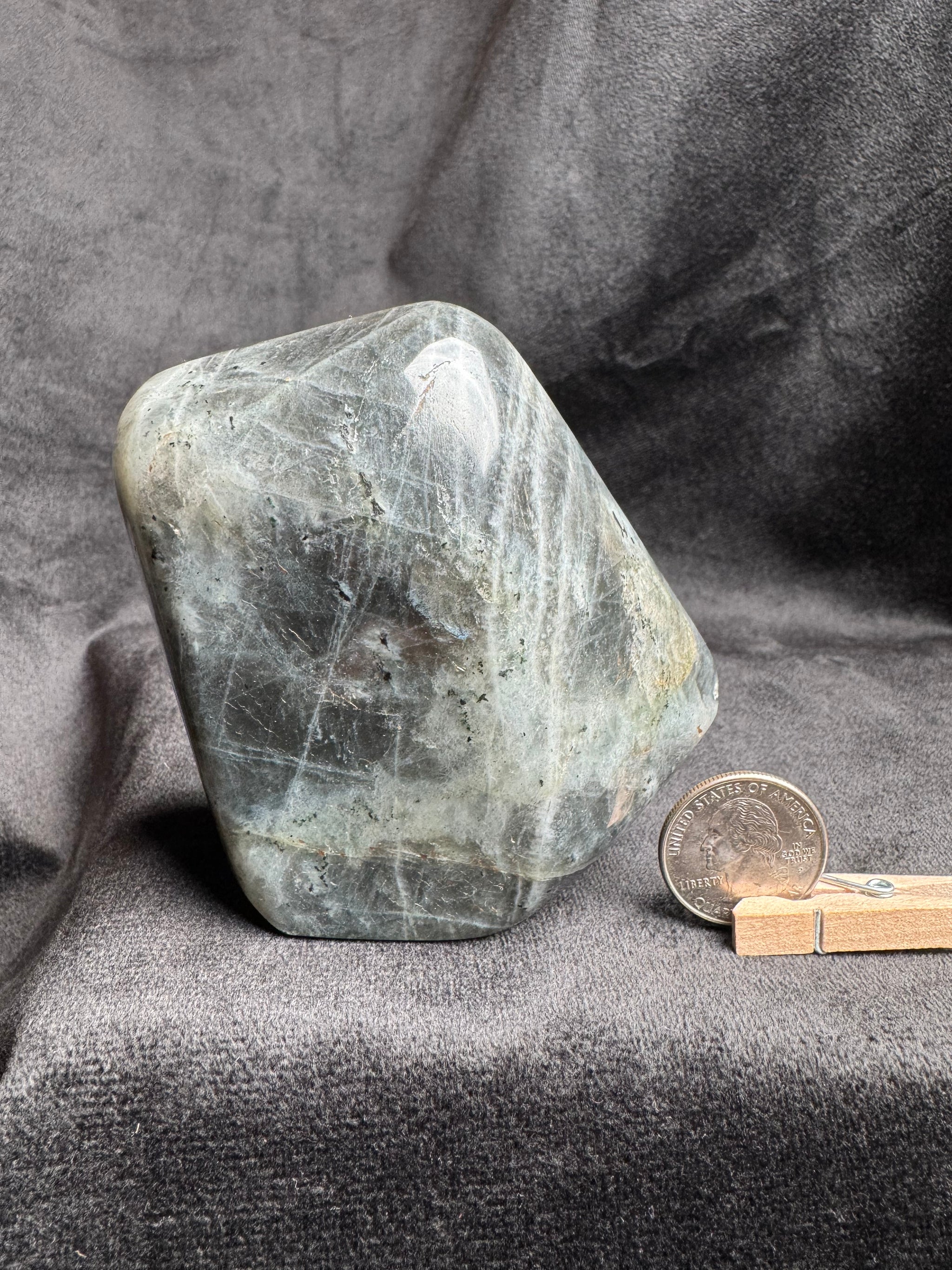 Purple Flash Labradorite Freeform