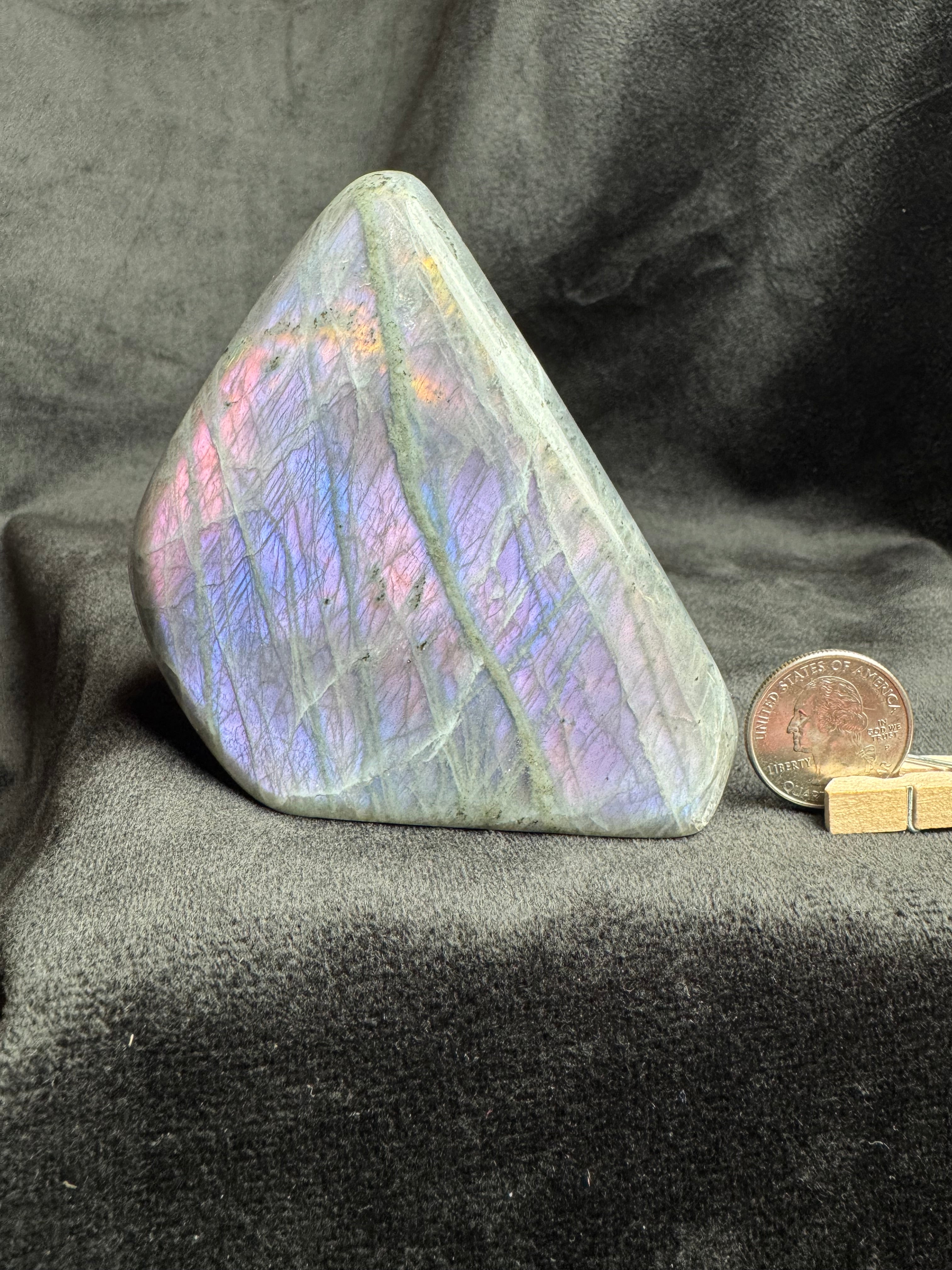 Purple Flash Labradorite Freeform